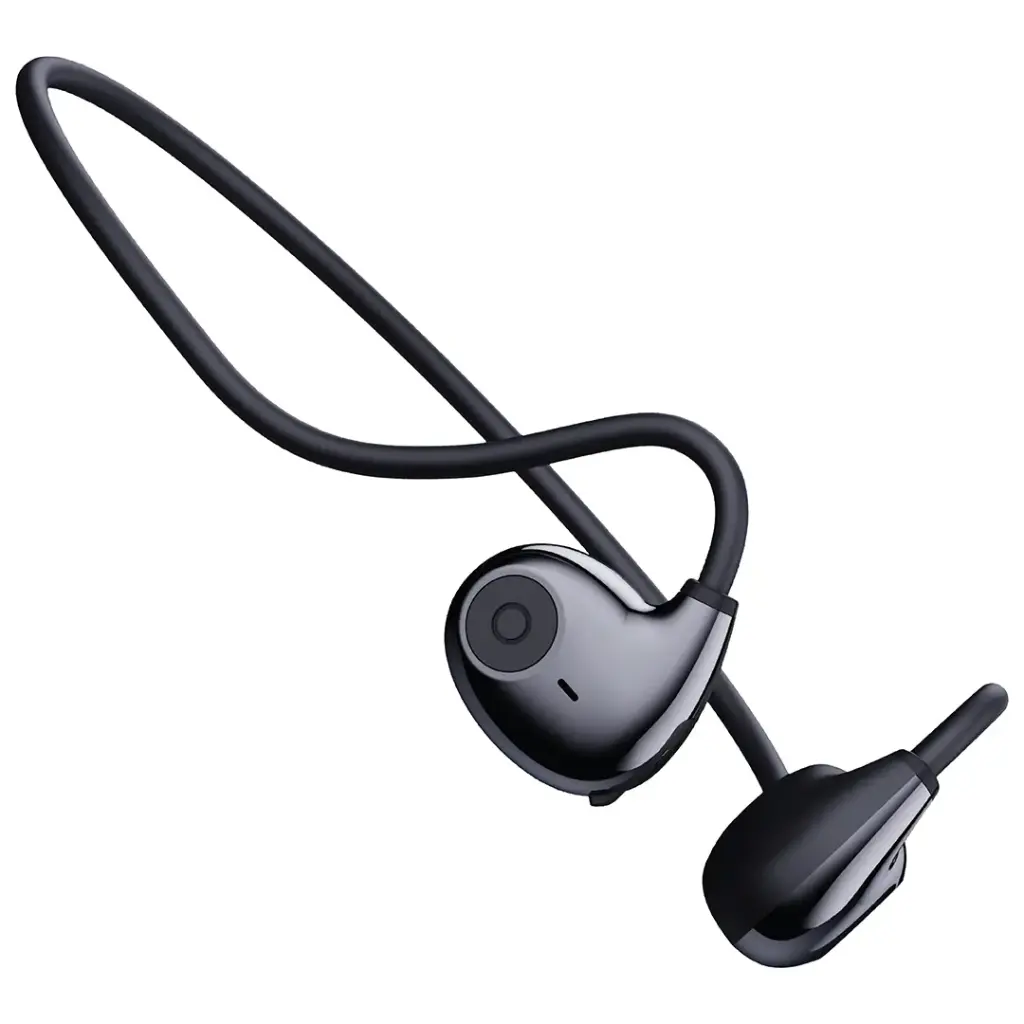 Green Lion Brussels Air Conduction Earphones - Black