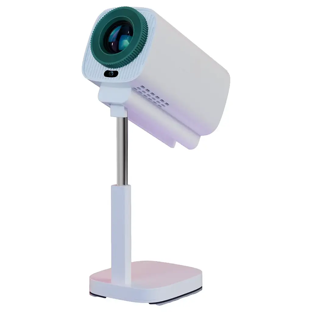 GREEN LION Green Lion Nova 2 Portable Projector, 720P HD, LED, Wi-Fi, Bluetooth, HDMI, USB-C PD Input, 30,000 Hours LED Life, Adjustable Focus, 90° Tilt and Stand